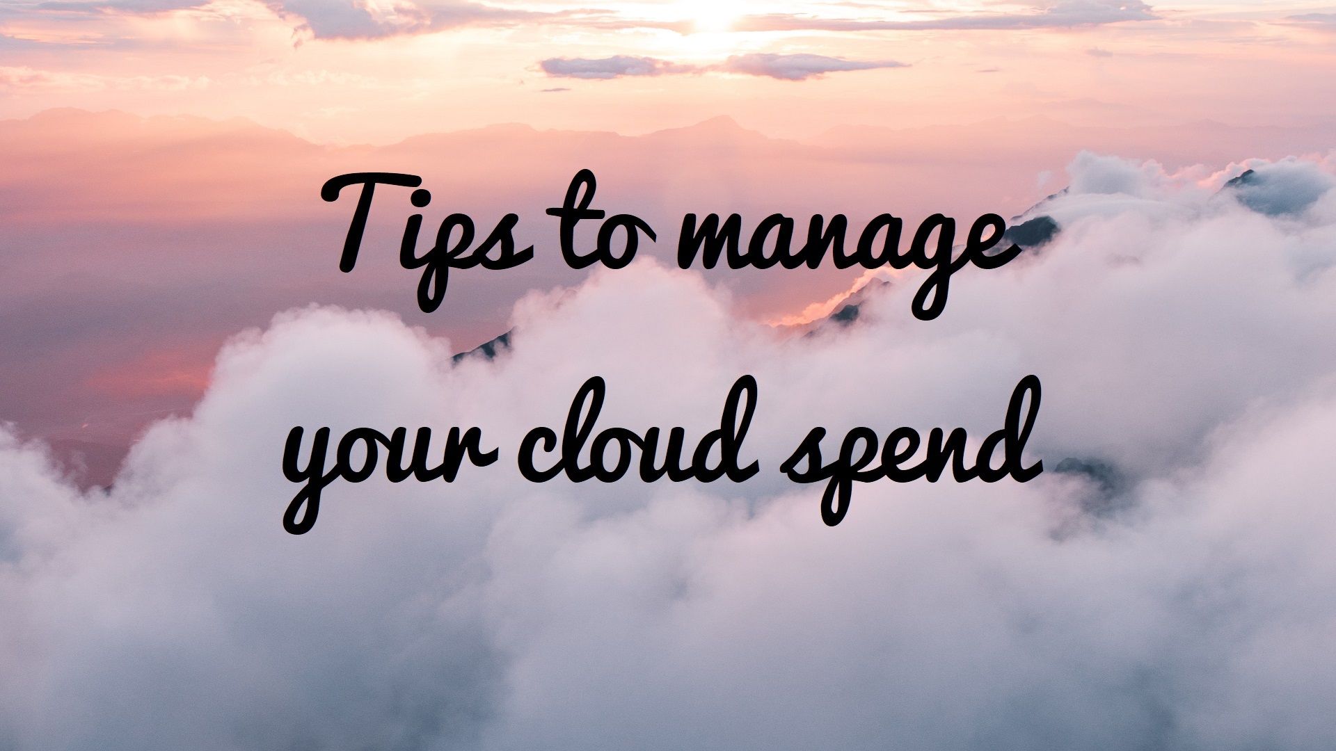 Keeping on top of your cloud spend (Azure)