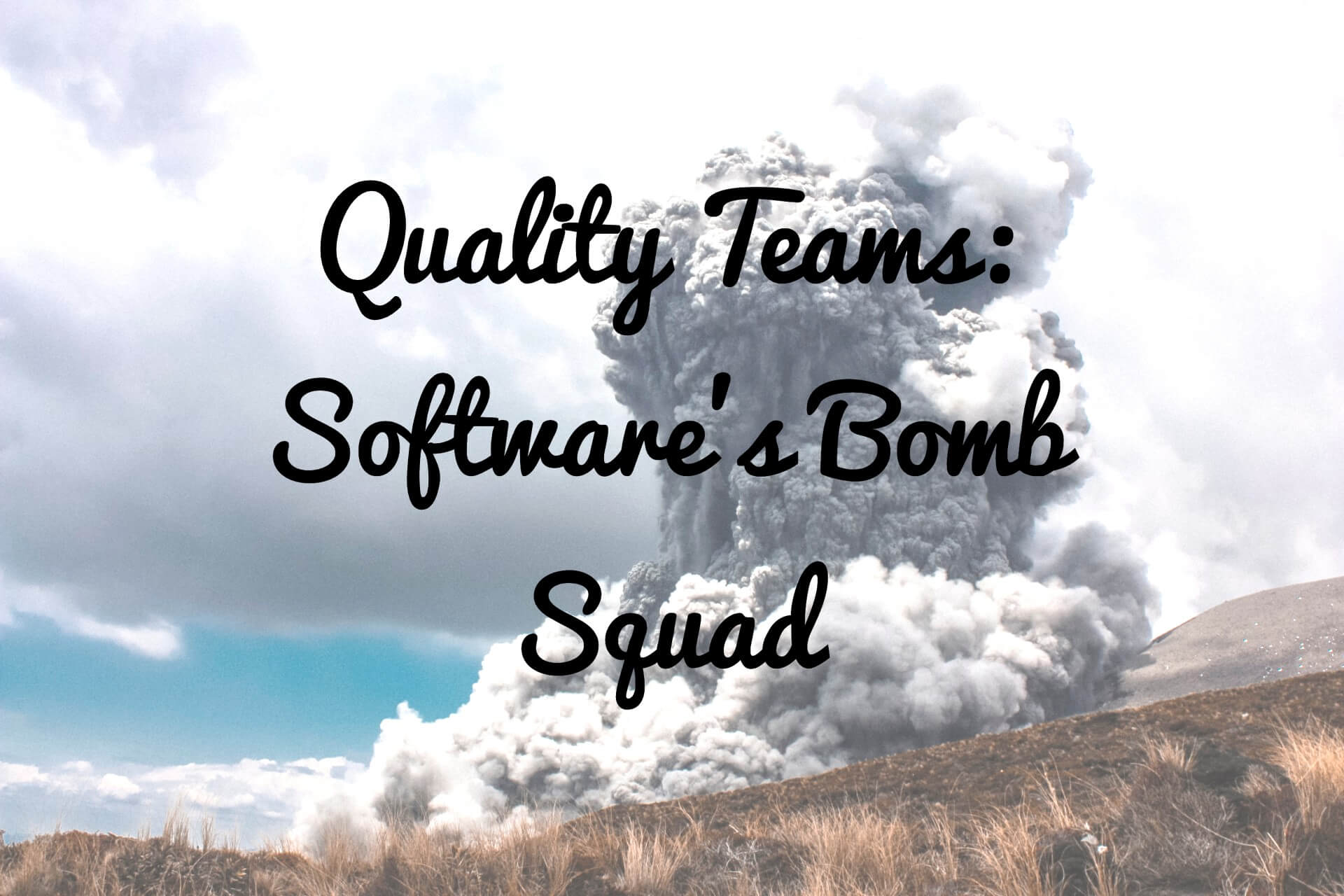 Call In The Bomb Squad: Quality Teams in Software Projects